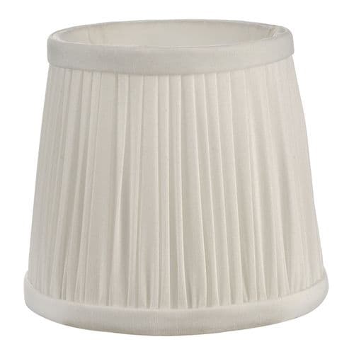 Ulyana Pleated Shade 14cm Ivory, ULY0515