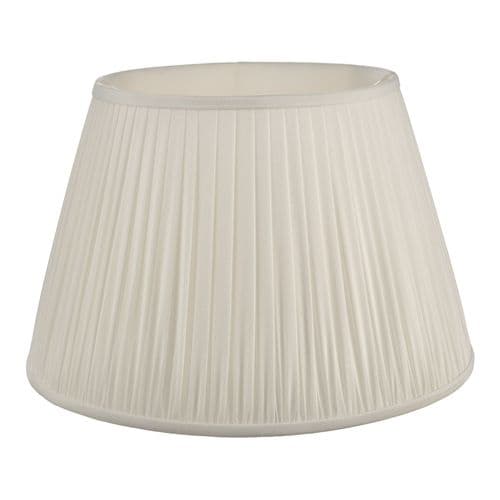 Ulyana Pleated Shade 45cm Ivory, ULY1815