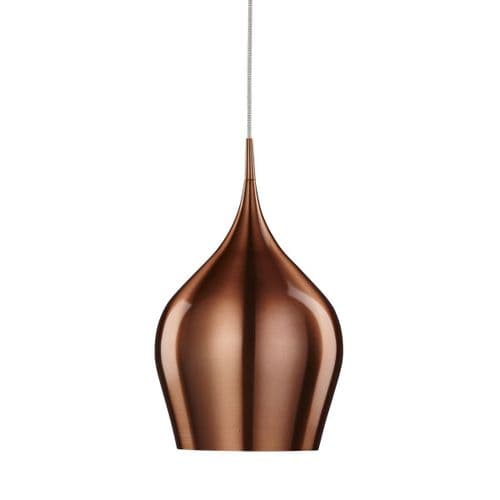 Vibrant 1 Light Copper Pendant 6461-26Cu