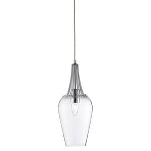 Whisk Pendant - Chrome Suspension With Clear Glass (8911Cc)
