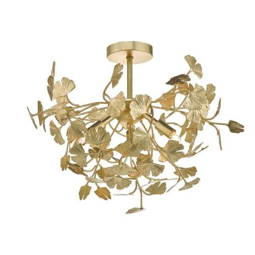 Yadira 4lt Semi Flush Gold Effect (double insulated) YAD0435