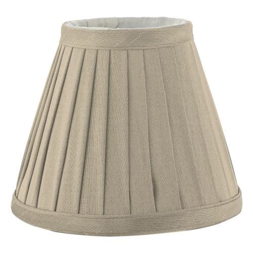 Yovanna Pleated Shade 15cm Taupe YOV0529
