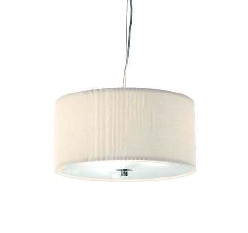 Zaragoza 3-light Cream Small Pendant Ceiling Light (061050) ZAR1033