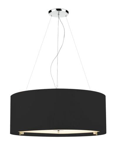 Zaragoza 6-light Black Large scale 90cm Diameter Pendant Ceiling Light ZAR0622 (037559)
