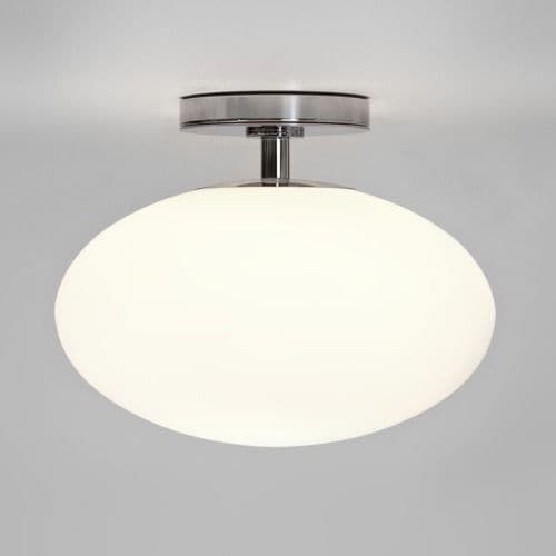 Zeppo Ceiling 0830 Polished Chrome Ceiling Light (Double Insulated)