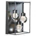 Oaks Lighting 2201 WB AS SAMOS MATT ANTIQUE SILVER