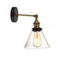 Oaks Lighting 2564 WB AKEN WITH CLEAR CONICAL GLASS