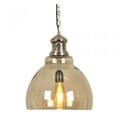 Oaks Lighting 2802 SM NI- KOTA GLASS PENDANT