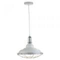Oaks Lighting 3055/1 WH GHENT WHITE WITH CHROME