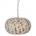 Oaks Lighting 3361/1 - DAVOLI OVAL GLASS BEAD