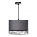 Oaks Lighting 3482/1 BK - BURBANK PENDANT BLACK