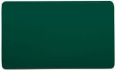 Trendi 2 Gang Artistic Modern Glossy Tactile Double Blanking Plate Dark Forest Green