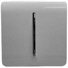 Trendi Artistic Modern Glossy Tactile Home Automation Switch Light Grey
