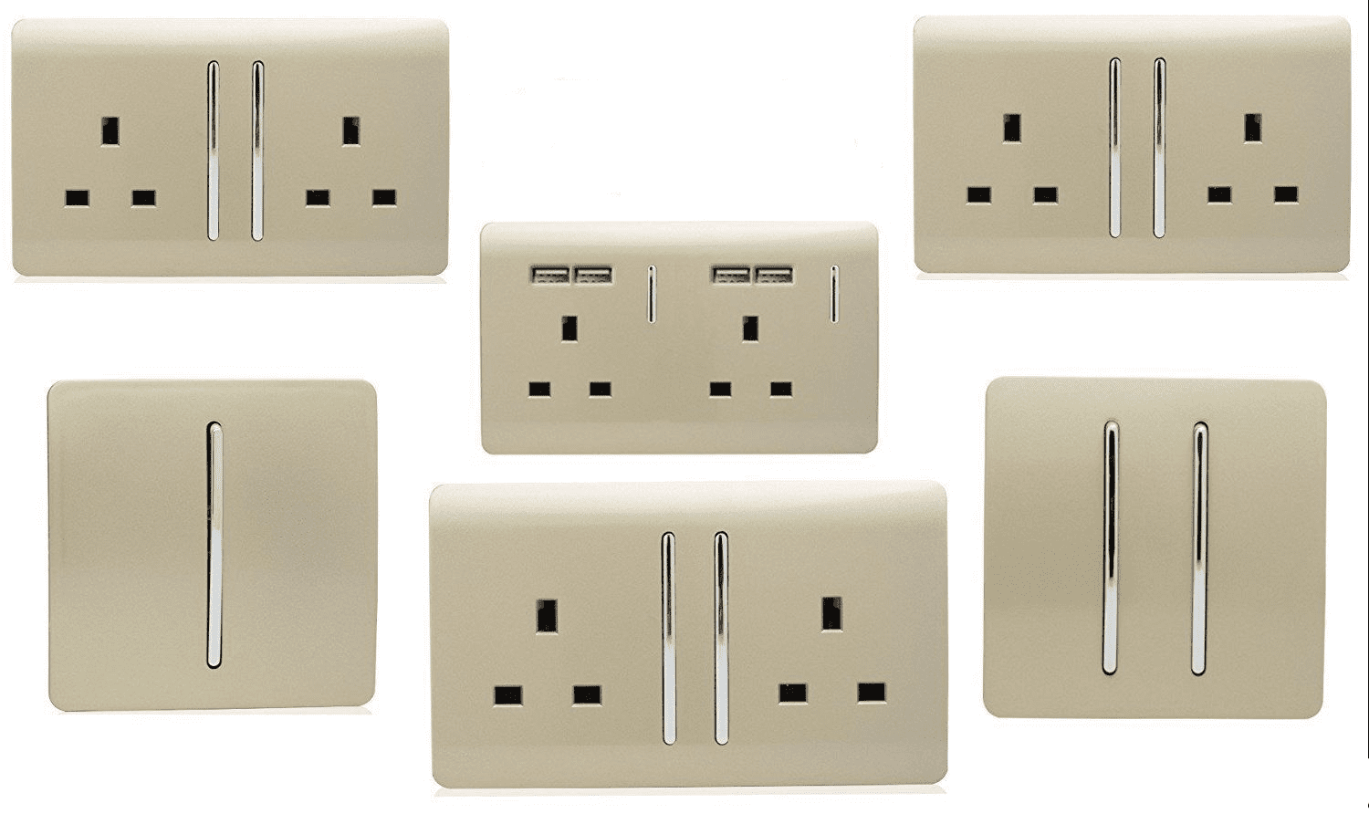 Trendi Switch 2 Gang 1 Or 2 Way Rocker Modern Designer Light Switch In Accessory 168 P Trendi Switch 2 Gang 1 Or 2 Way Rocker Modern Designer Light Switch In Accessory 168 P