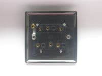 Varilight 10A Fan Isolating Switch (3 Pole) in Matt White