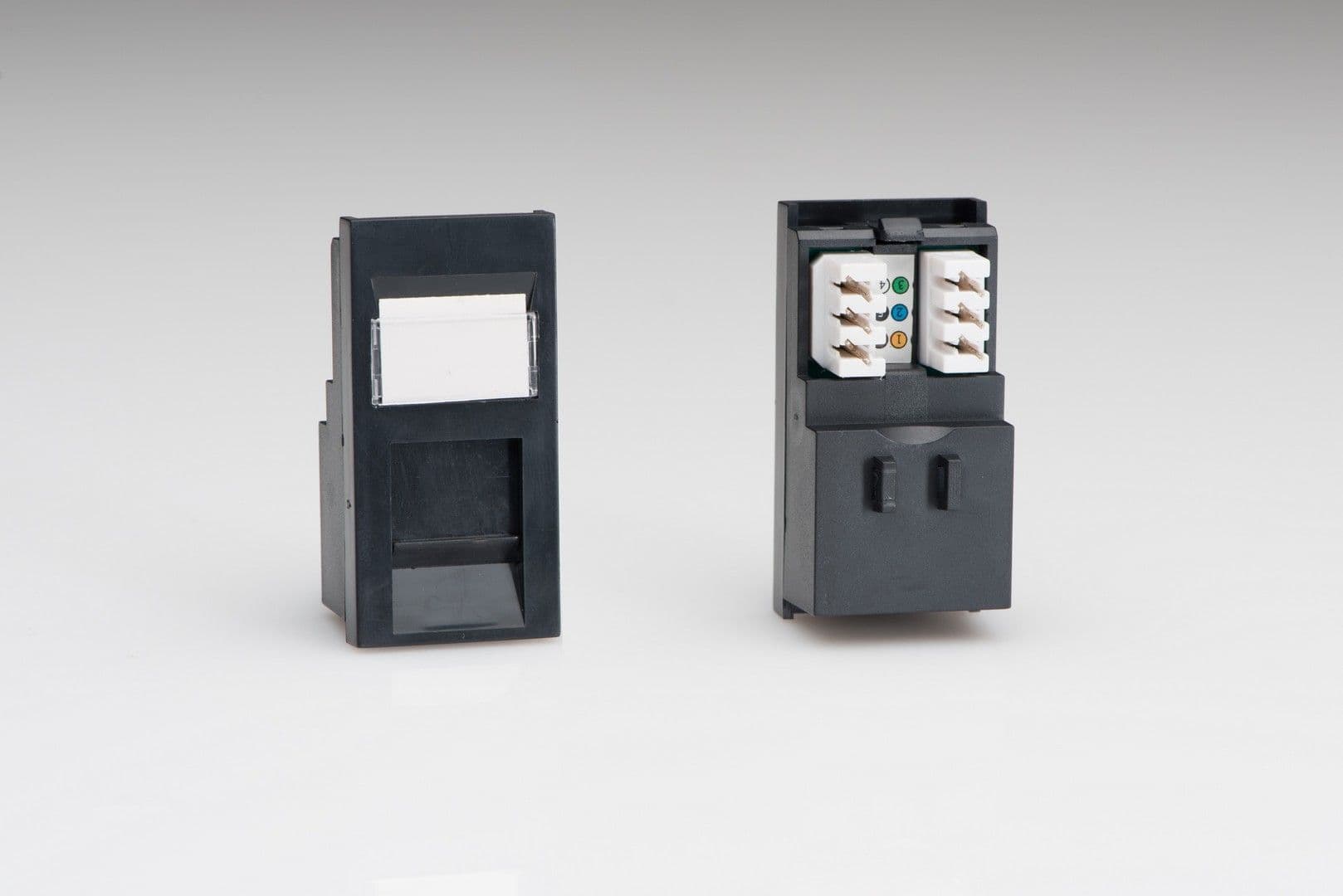 Varilight Black RJ11 Module Use with Datagrid Plates
