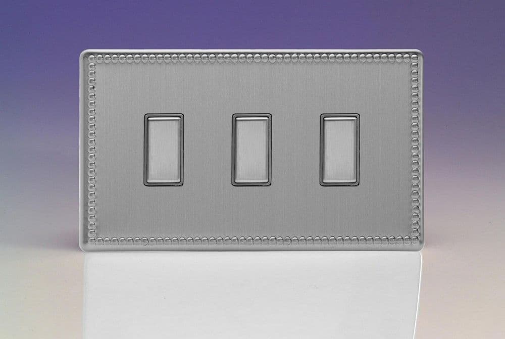 Varilight Jubilee Multi-Point 3-Gang Touch Control Dimming Slave 