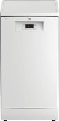Beko BDFS16020W Slim Width Dishwasher In Silver