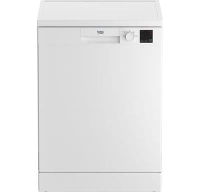 Beko DVN04X20W Full size Dishwasher In White