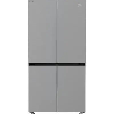 Beko GN446224VPS Frost Free Multi-door American Fridge Freezer - Stainless Steel Effect