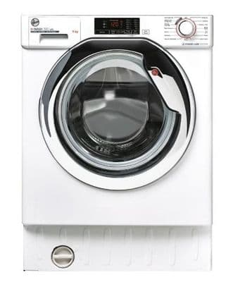 Hoover HBWS49D1ACE Integrated  9kg 1400rpm Washer In White