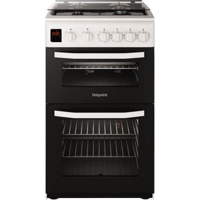 Hotpoint HD5G00CCW 50cm Gas Cooker In White