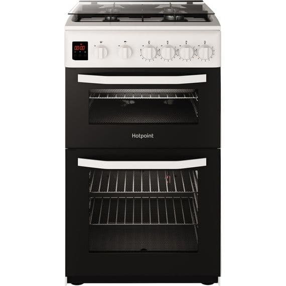 Hotpoint HD5G00CCW 50cm Gas Cooker In White