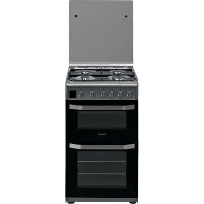 Hotpoint HD5G00CCX 50cm Gas Cooker In Stainless Steel