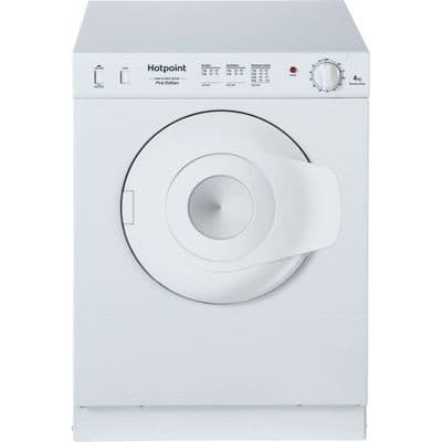 Hotpoint NV4D01P Compact Front Vented Dryer In White