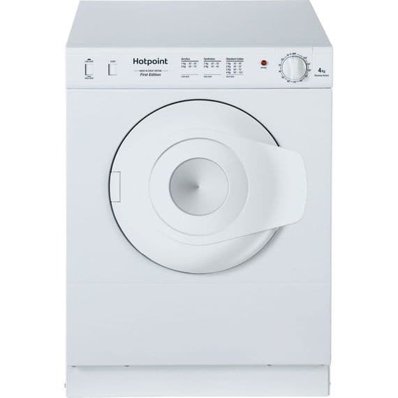 Hotpoint NV4D01P Compact Front Vented Dryer In White