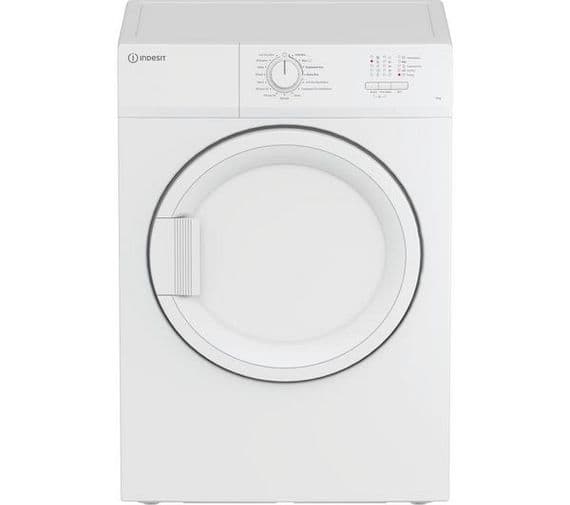 Indesit CYDA81WWGL 8kg Vented Dryer In White