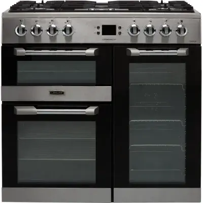 Leisure Cuisinemaster CS90F530X 90cm wide Dual Fuel Range Cooker with Gas Hob