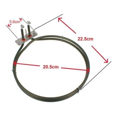 AEG fan oven element ELEZN9042
