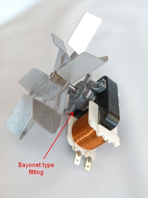 Algor convection fan motor MTRWP8492