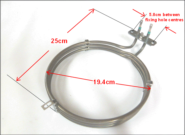 Alno fan oven element ELEZN21EGO