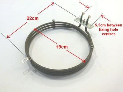 Baumatic fan oven element ELEBAU606045