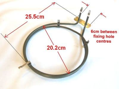 Baumatic fan oven element ELEHY53H