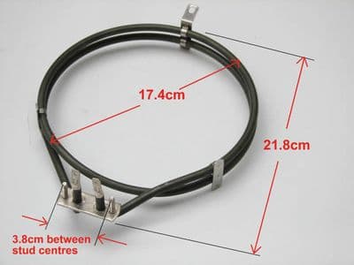 Beko fan oven element ELEBK80094