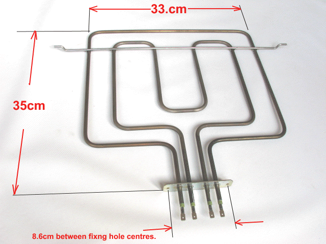 Beko grill/oven element ELEBK80414