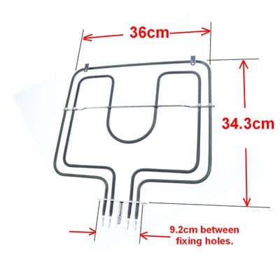 Belling grill/oven element ELEST2726
