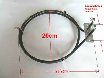 Bertazzoni fan oven element ELEBRIT6014