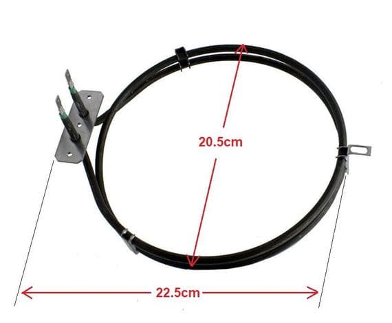 Blomberg fan oven element ELEBK80012