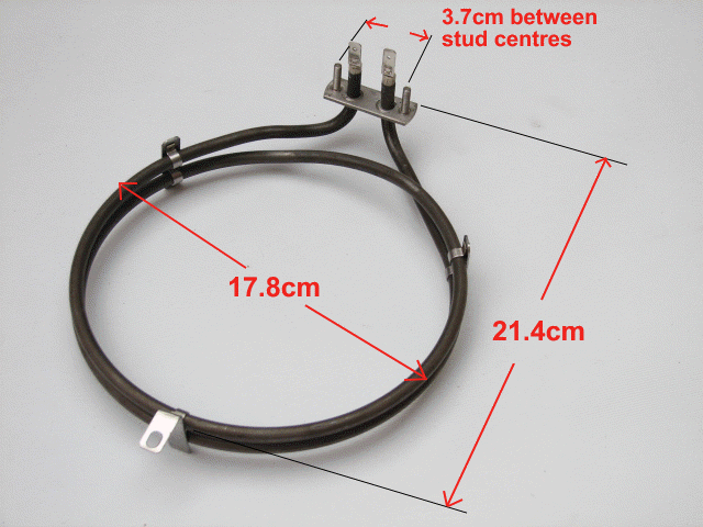 Brandt fan oven element ELEBK80094