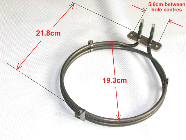 CDA fan oven element ELEWP07EGO