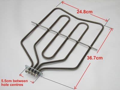 CDA grill/oven element ELETEC0897