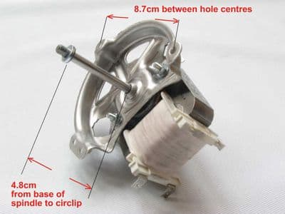 Diplomat convection fan motor MTRBR1146