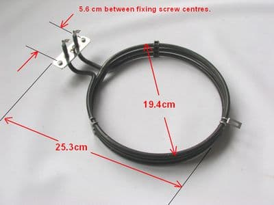 Diplomat fan oven element ELEZNL21T90PBEGO