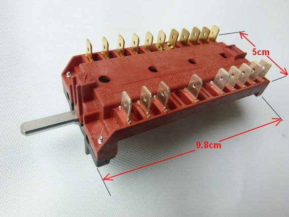 Elba oven selector switch SWDEL500281