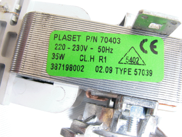 Electrolux fan motor MTRZN3091