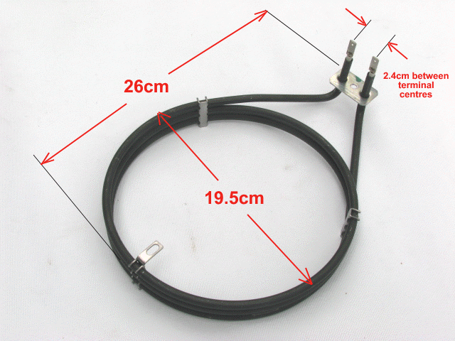 Electrolux fan oven element ELEZN4019